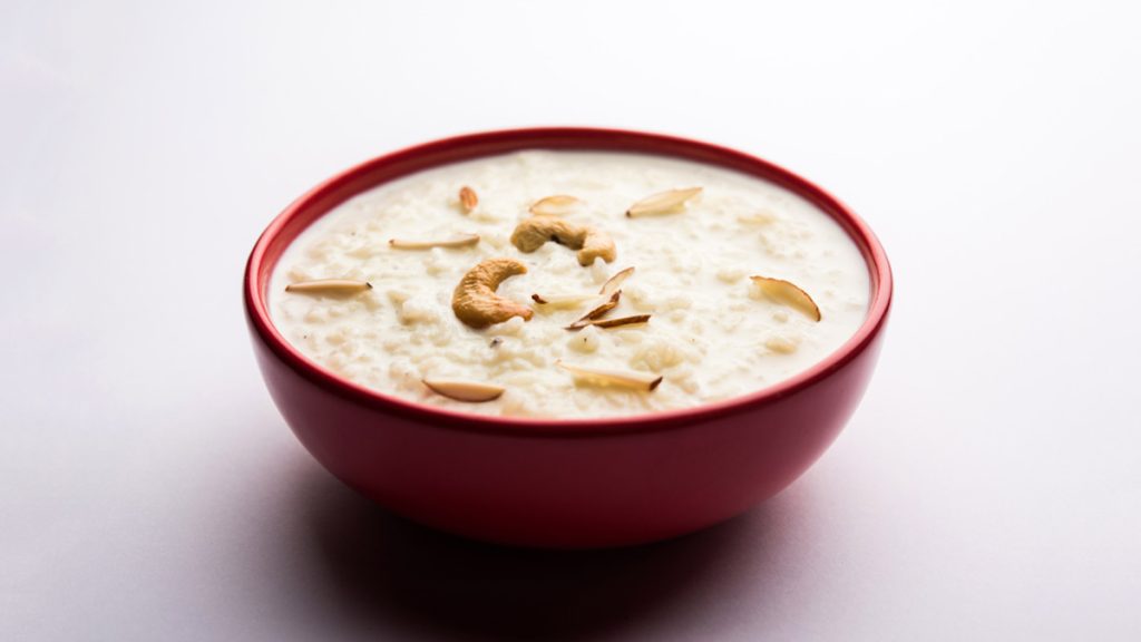 kheer for Janmashtami, symbolizing festive joy and devotion